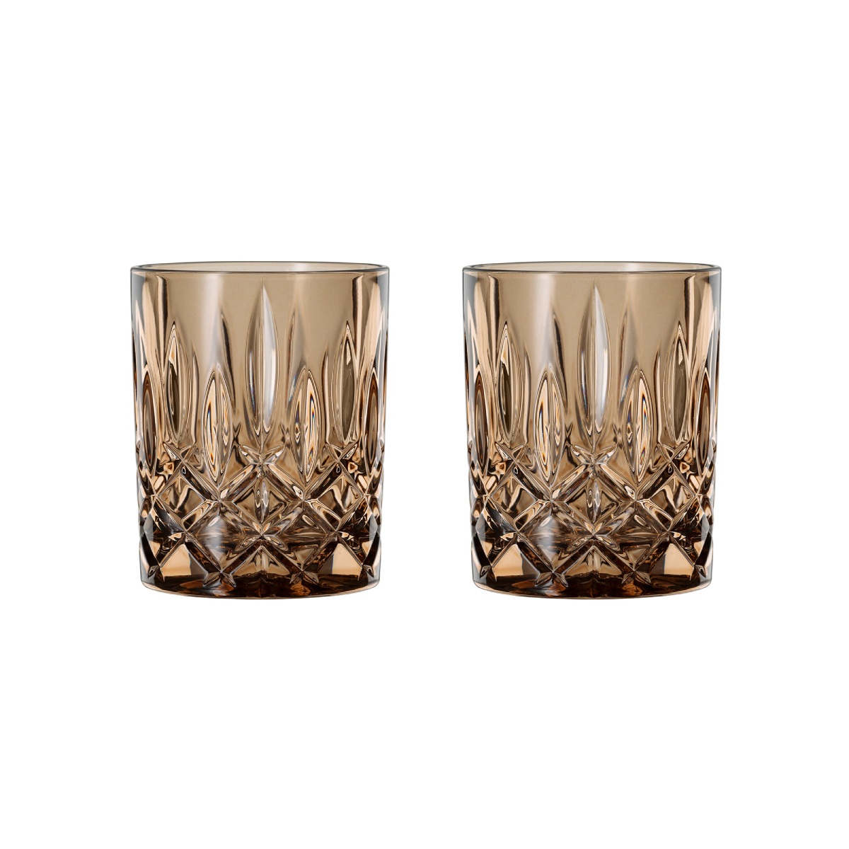 Noblesse Tobacco Whiskey Tumbler Set of 2 image number null
